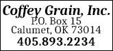 Coffey Grain, Inc. Sponsorship Banner